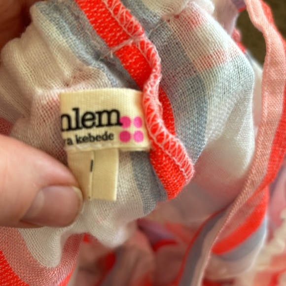 Lemlem Asha Ruffle Dress in Sunrise - Picture 4 of 4